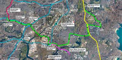 East West TransLink - public transport connections