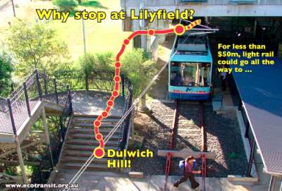Next stop, Dulwich Hill Next stop, Dulwich Hill